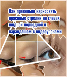 Как нарисовать стрелки лайнером